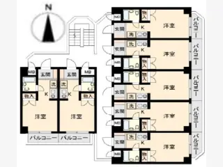 大阪市旭区中宮一棟マンションの物件写真 2