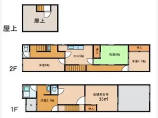 店舗付住宅  大阪市旭区千林2丁目の外観写真