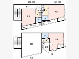 一棟ビル：東淀川区菅原の物件写真 2