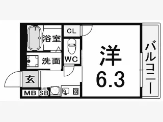 エステムコート神戸ハーバーランド前Ⅱ　9Fの物件写真 4